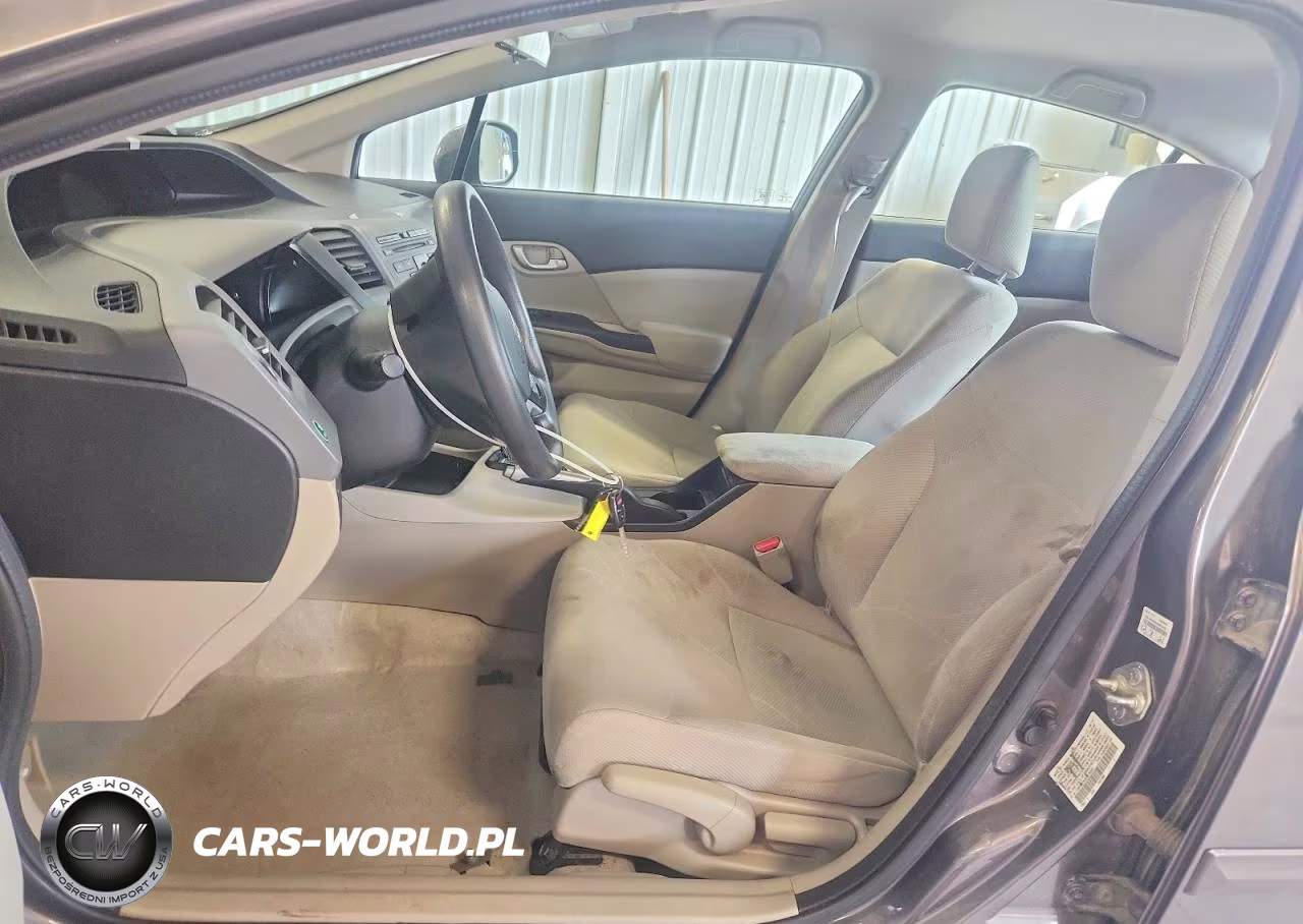 2012 Honda Civic Lx VIN:19XFB2F5XCE078333 - 7