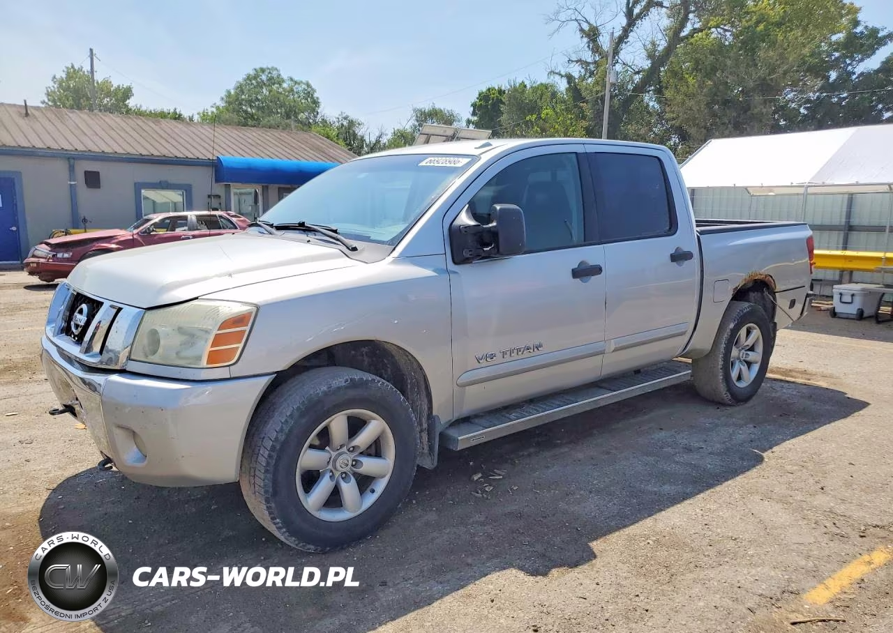 2010 Nissan Titan Se VIN:1N6BA0EC6AN300023 - 1