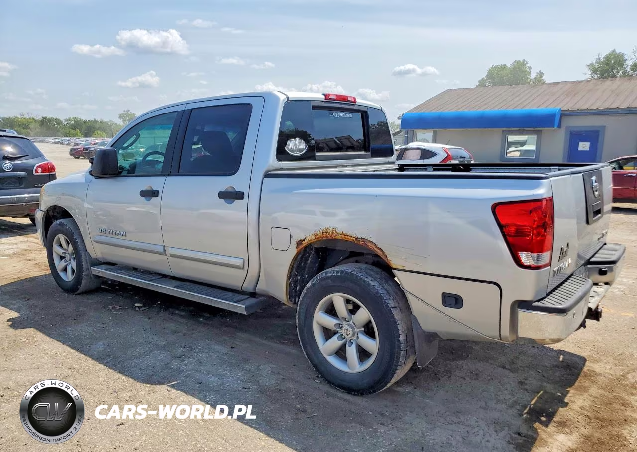 2010 Nissan Titan Se VIN:1N6BA0EC6AN300023 - 2