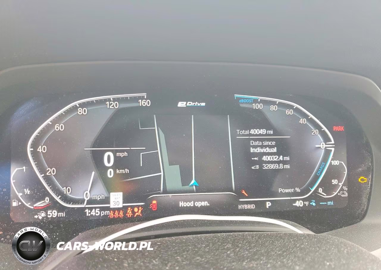 2021 BMW X5 xDrive45E VIN:5UXTA6C02M9F27422 - 9