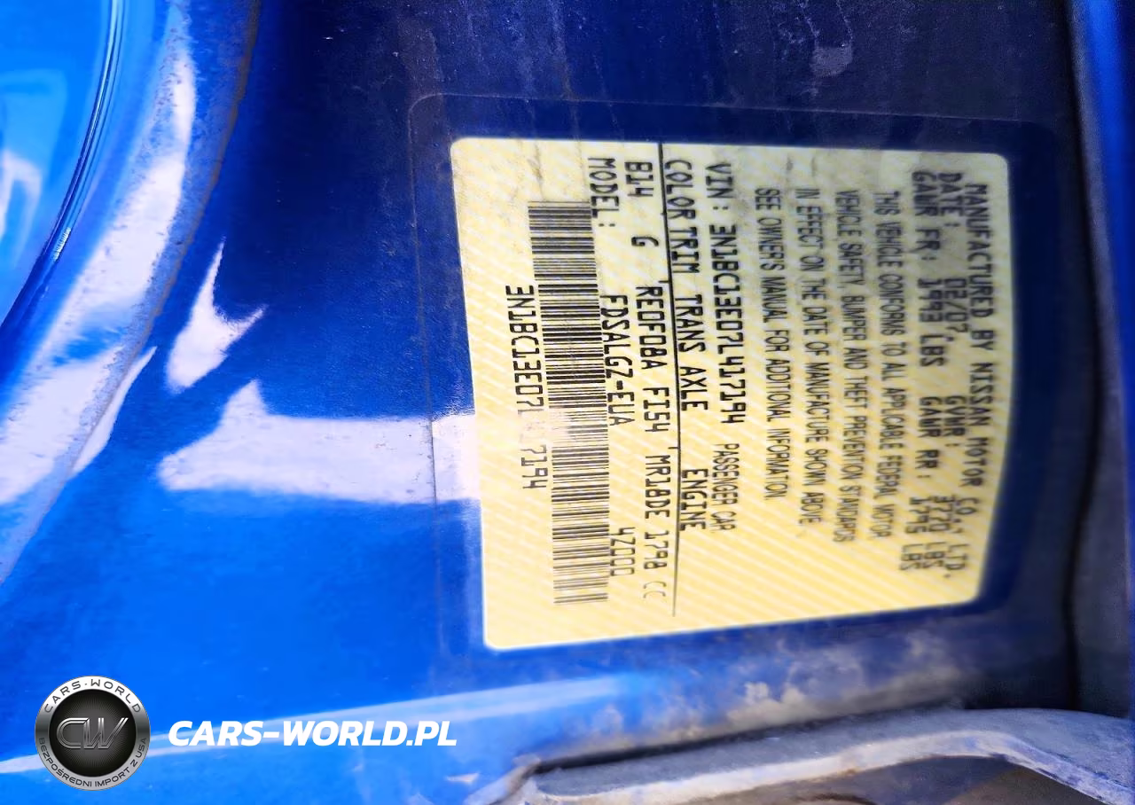 2007 Nissan Versa 1.8 S VIN:3N1BC13E07L417194 - 12