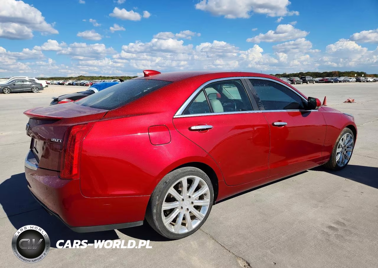 2017 Cadillac Ats Luxury VIN:1G6AH5RXXH0137648 - 3