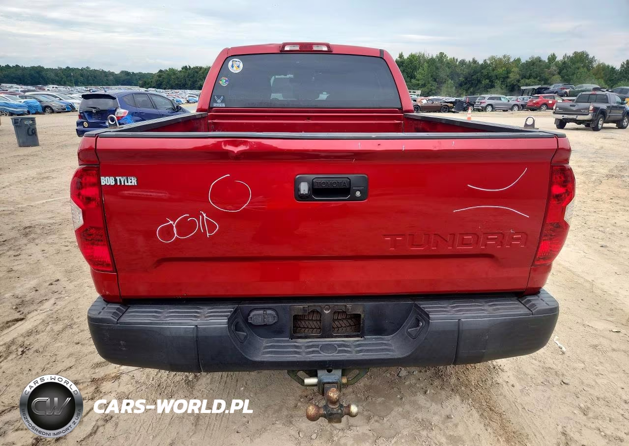 2018 Toyota Tundra Sr VIN:5TFRM5F17JX123067 - 6