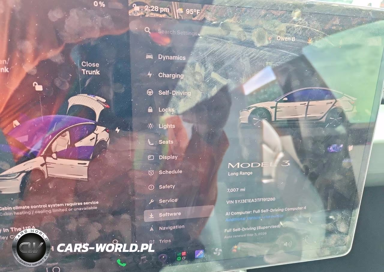 2026 Tesla Model 3 VIN:5YJ3E1EA3TF191280 - 9