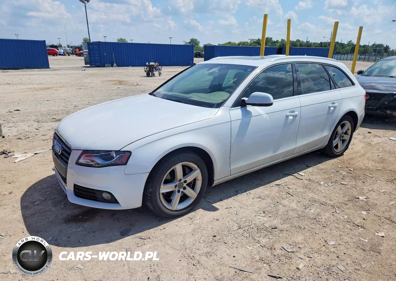 2012 Audi A4 Premium VIN:WAUSFAFL5CA113596 - 1