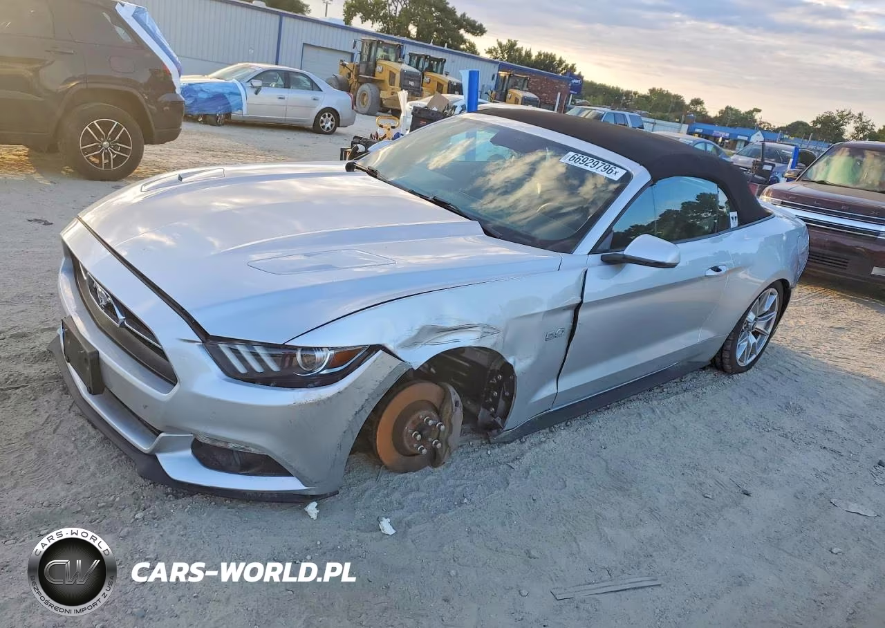 2015 Ford Mustang Gt VIN:1FATP8FF3F5361808 - 1