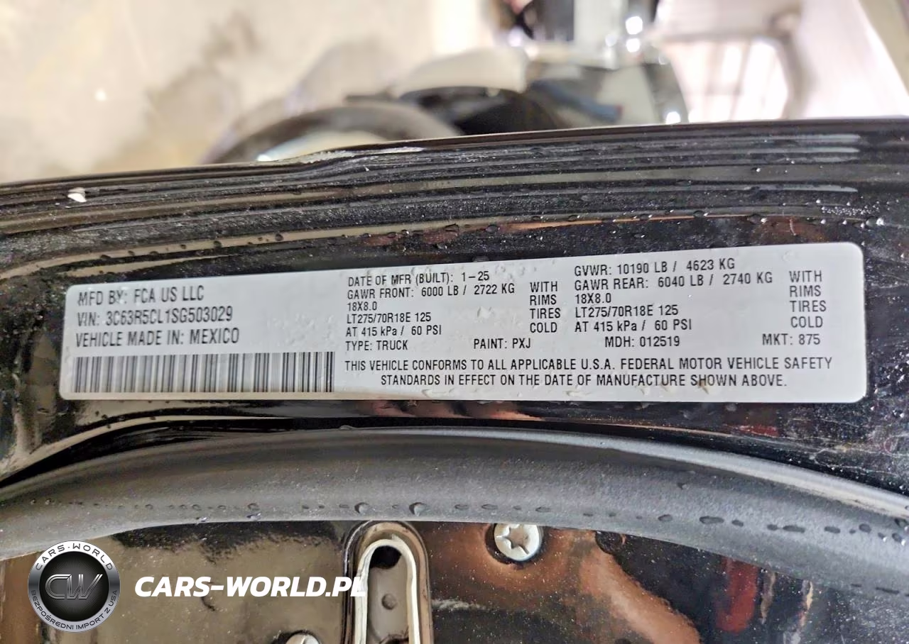 2025 Ram 2500 Tradesman VIN:3C63R5CL1SG503029 - 13