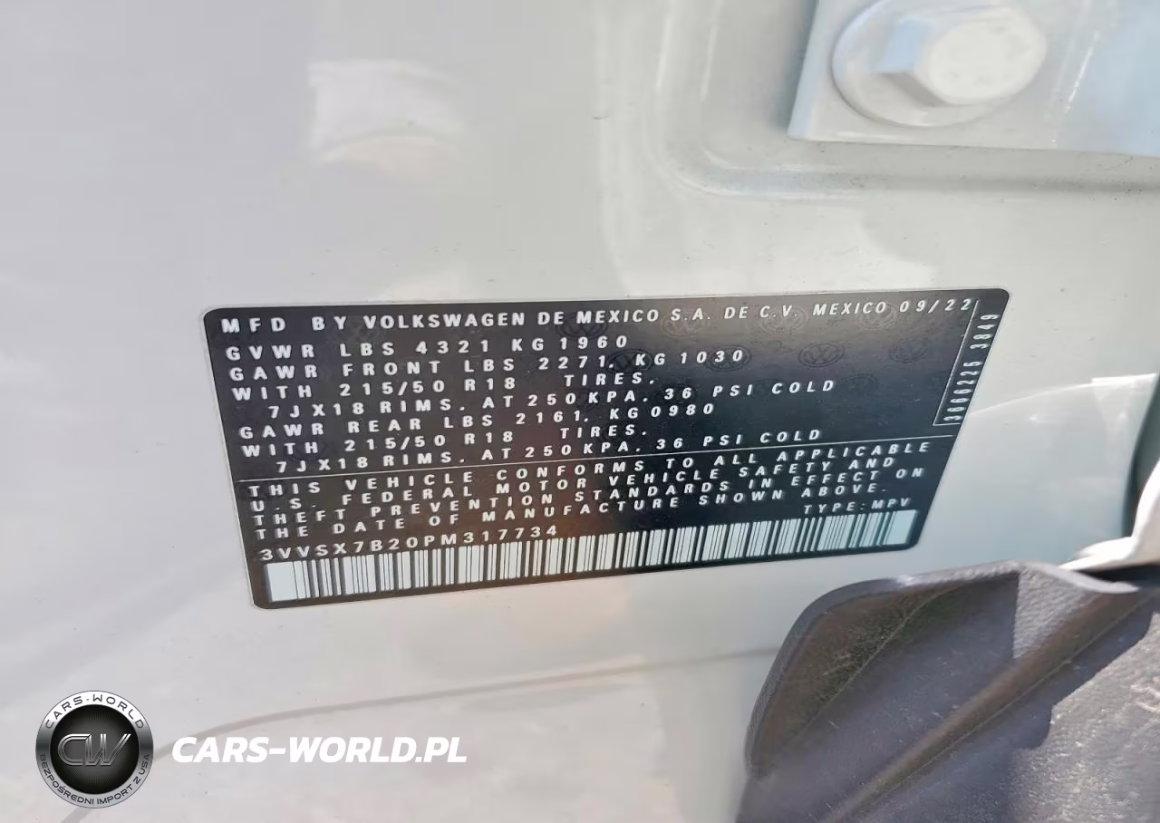 2023 Volkswagen Taos Se VIN:3VVSX7B20PM317734 - 13