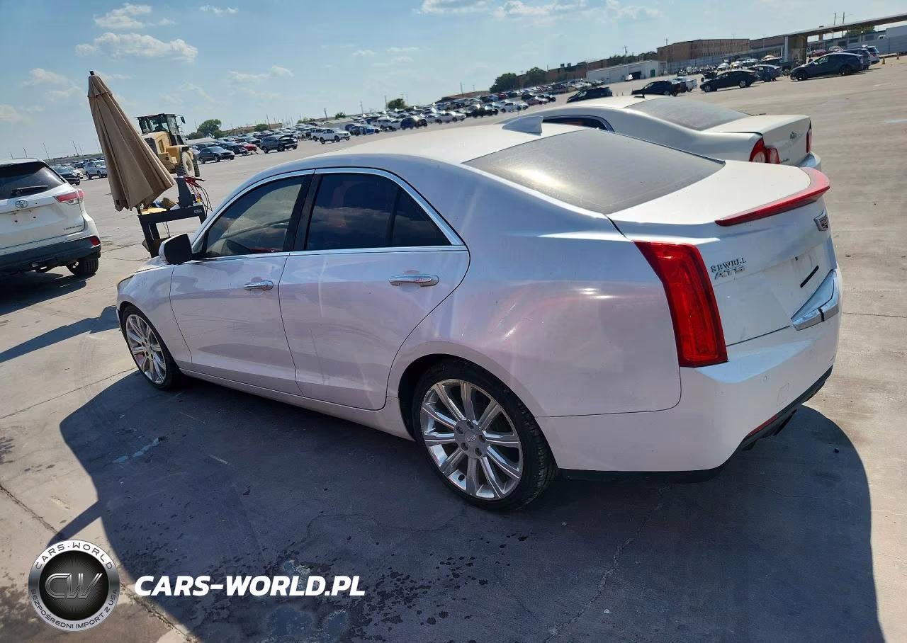 2017 Cadillac Ats Luxury VIN:1G6AB5SX0H0162084 - 2