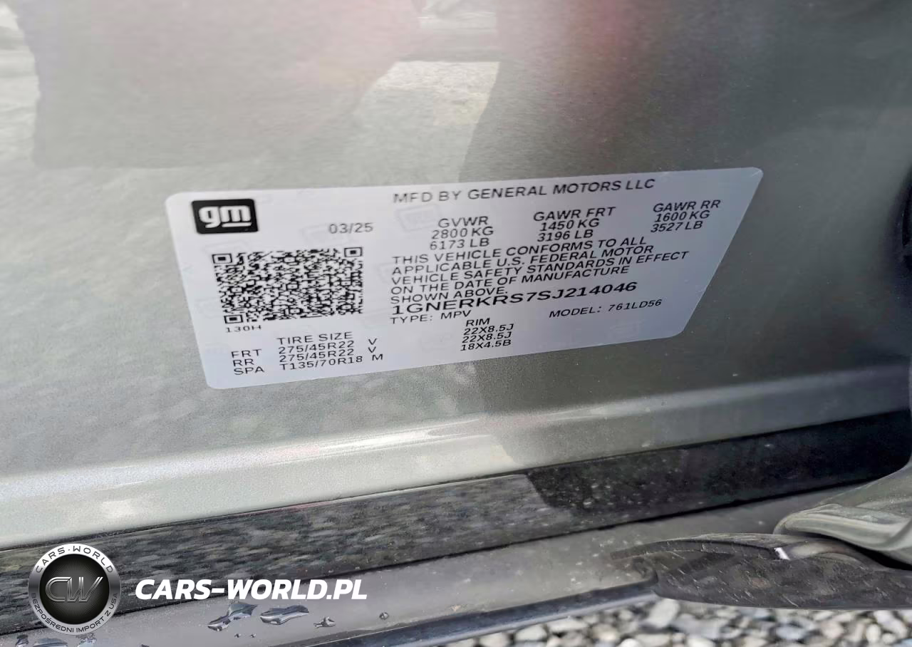 2025 Chevrolet Traverse High Country VIN:1GNERKRS7SJ214046 - 13