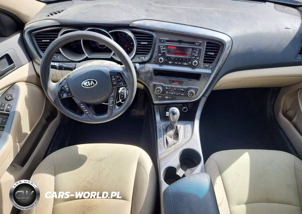 2013 Kia Optima Lx VIN:5XXGM4A78DG215622 - 8