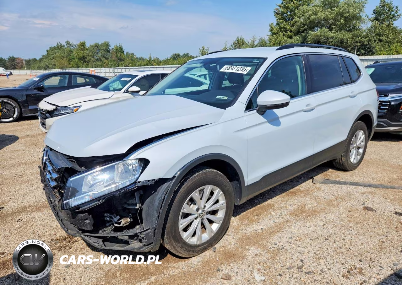 2019 Volkswagen Tiguan Se VIN:3VV2B7AX2KM043487 - 1