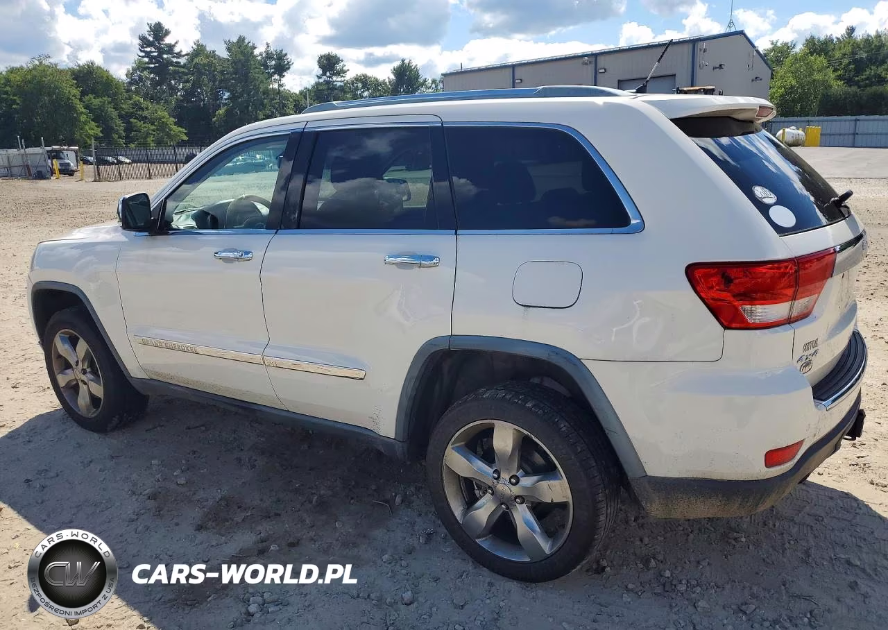 2012 Jeep Grand Cherokee Overland VIN:1C4RJFCT4CC106371 - 2