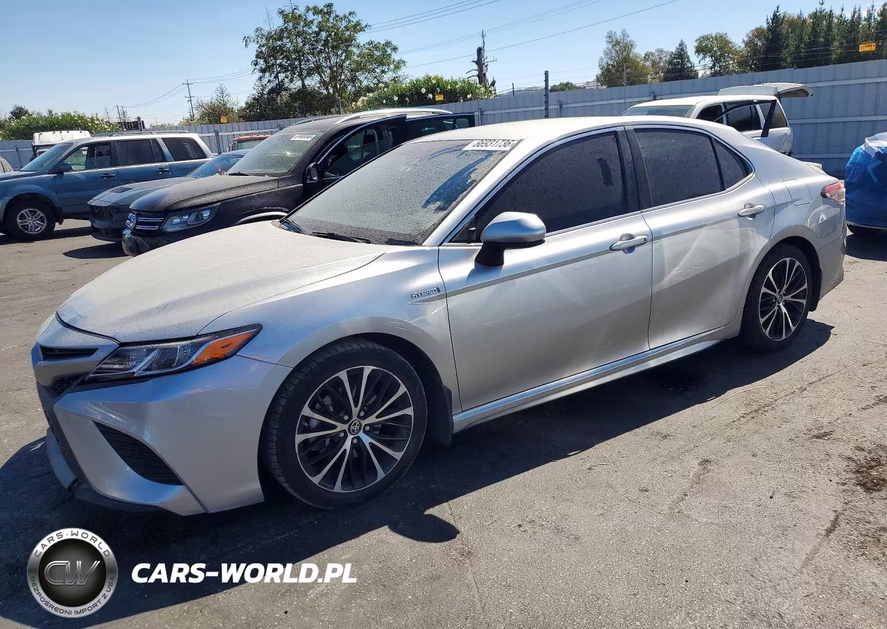 2018 Toyota Camry Hybrid Se VIN:4T1B21HK1JU500088 - 1