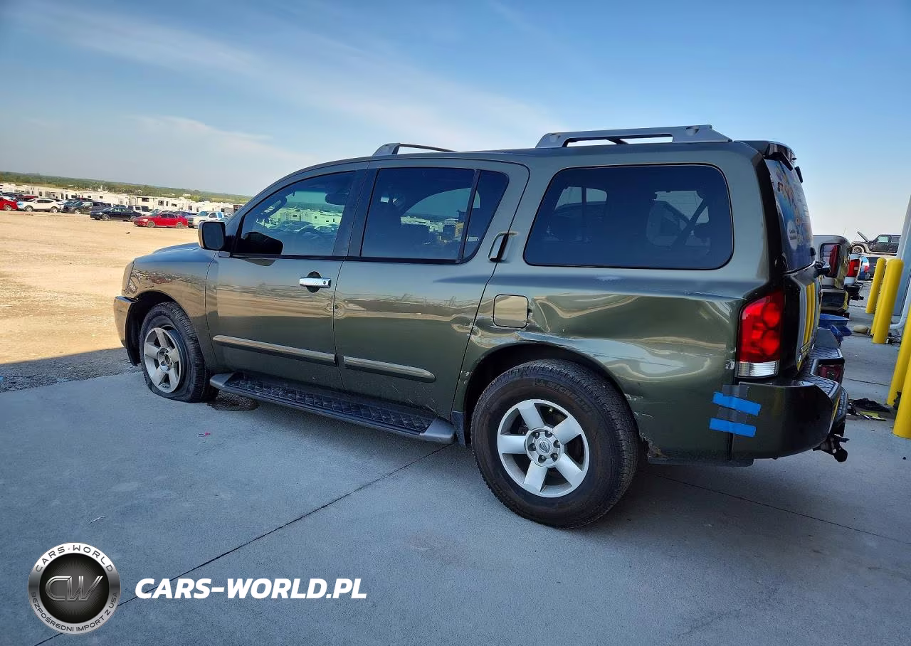 2004 Nissan Armada Se VIN:5N1AA08A64N701998 - 2