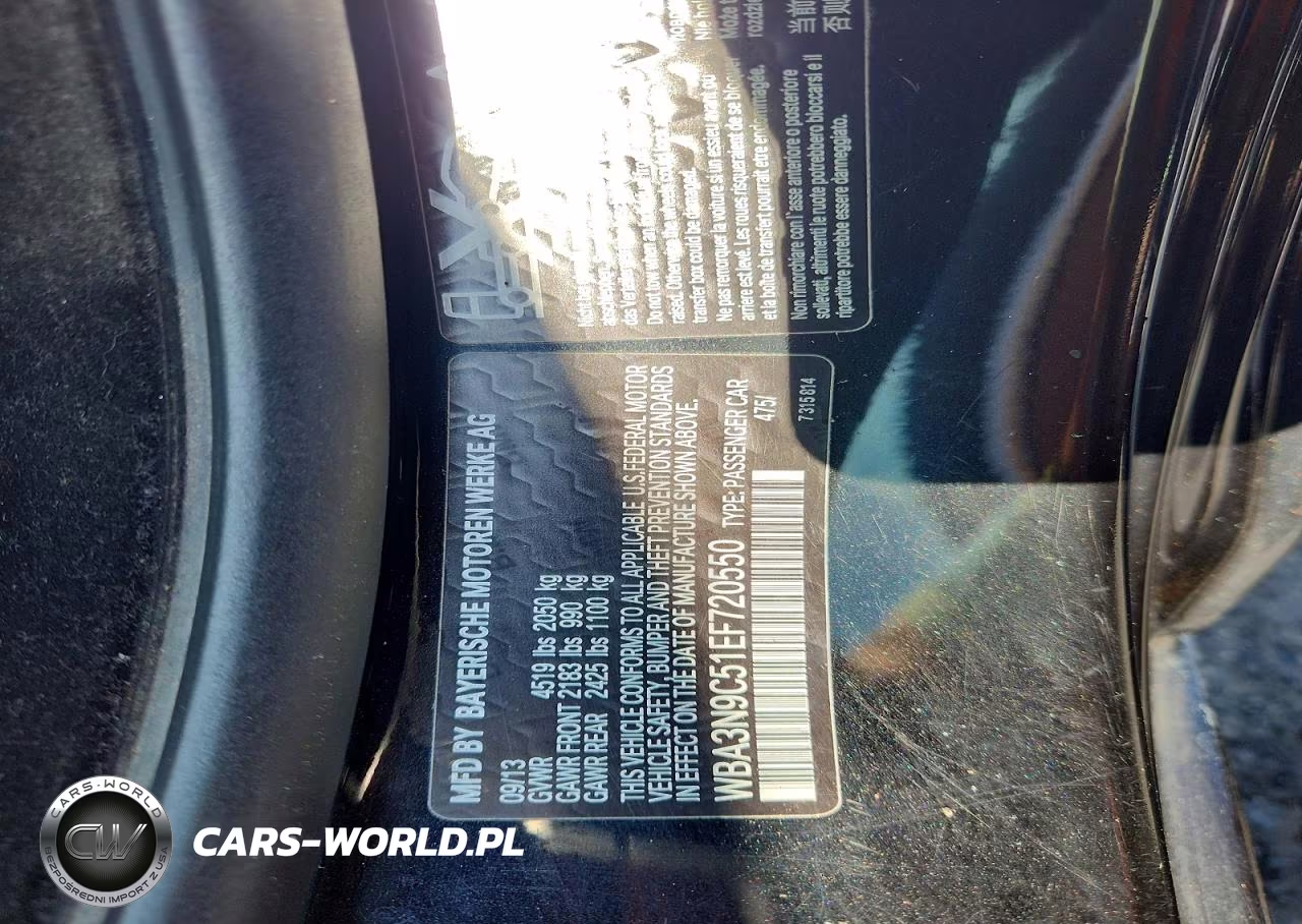 2014 BMW 428 Xi VIN:WBA3N9C51EF720550 - 12