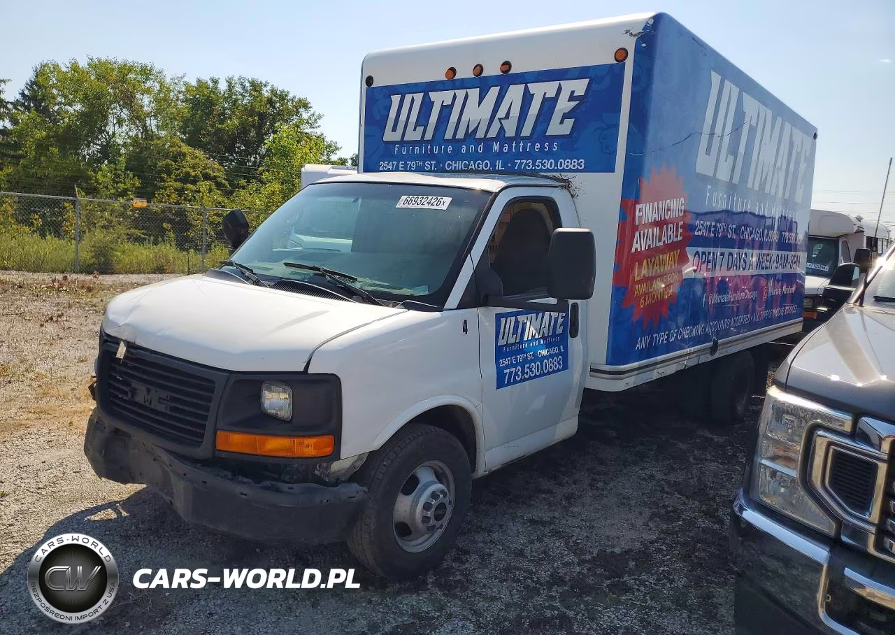 2015 GMC Savana Box Truck VIN:1GD374CG9F1163933 - 1