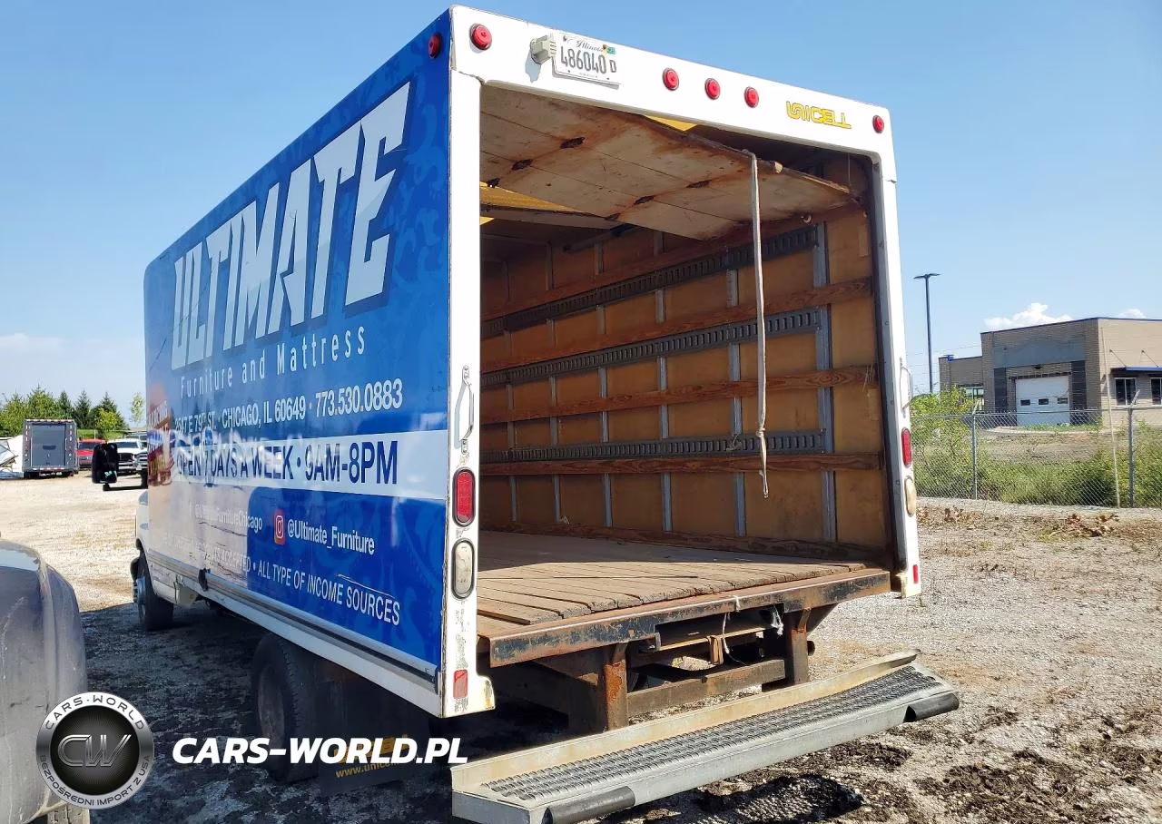 2015 GMC Savana Box Truck VIN:1GD374CG9F1163933 - 2