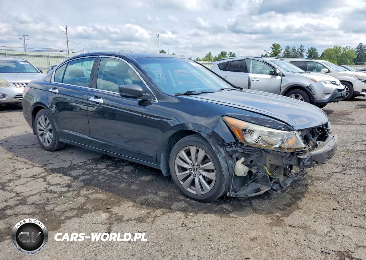 2012 Honda Accord Exl VIN:1HGCP3F83CA002803 - 4
