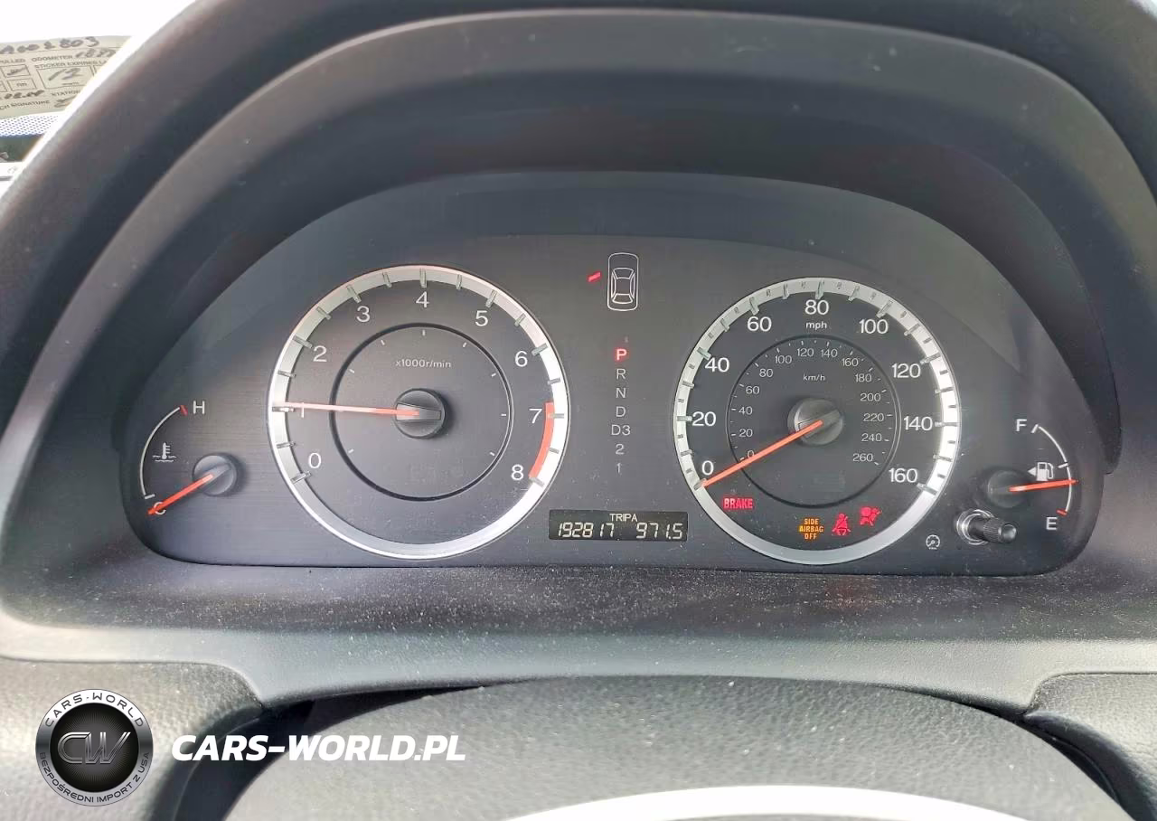 2012 Honda Accord Exl VIN:1HGCP3F83CA002803 - 9