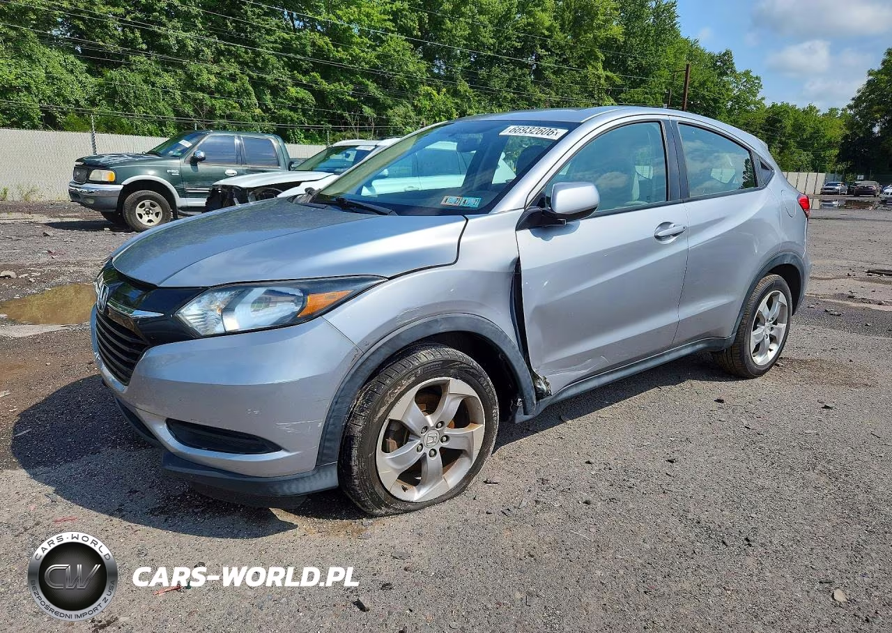2018 Honda Hr-V Lx VIN:3CZRU6H39JM703456 - 1