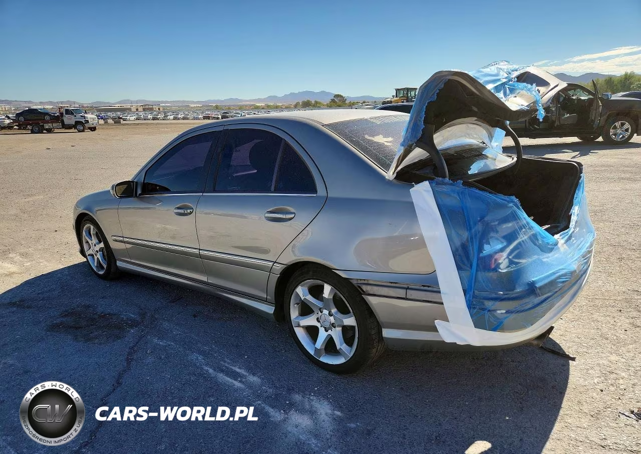 2007 Mercedes-Benz C 230 VIN:WDBRF52H37F887783 - 2
