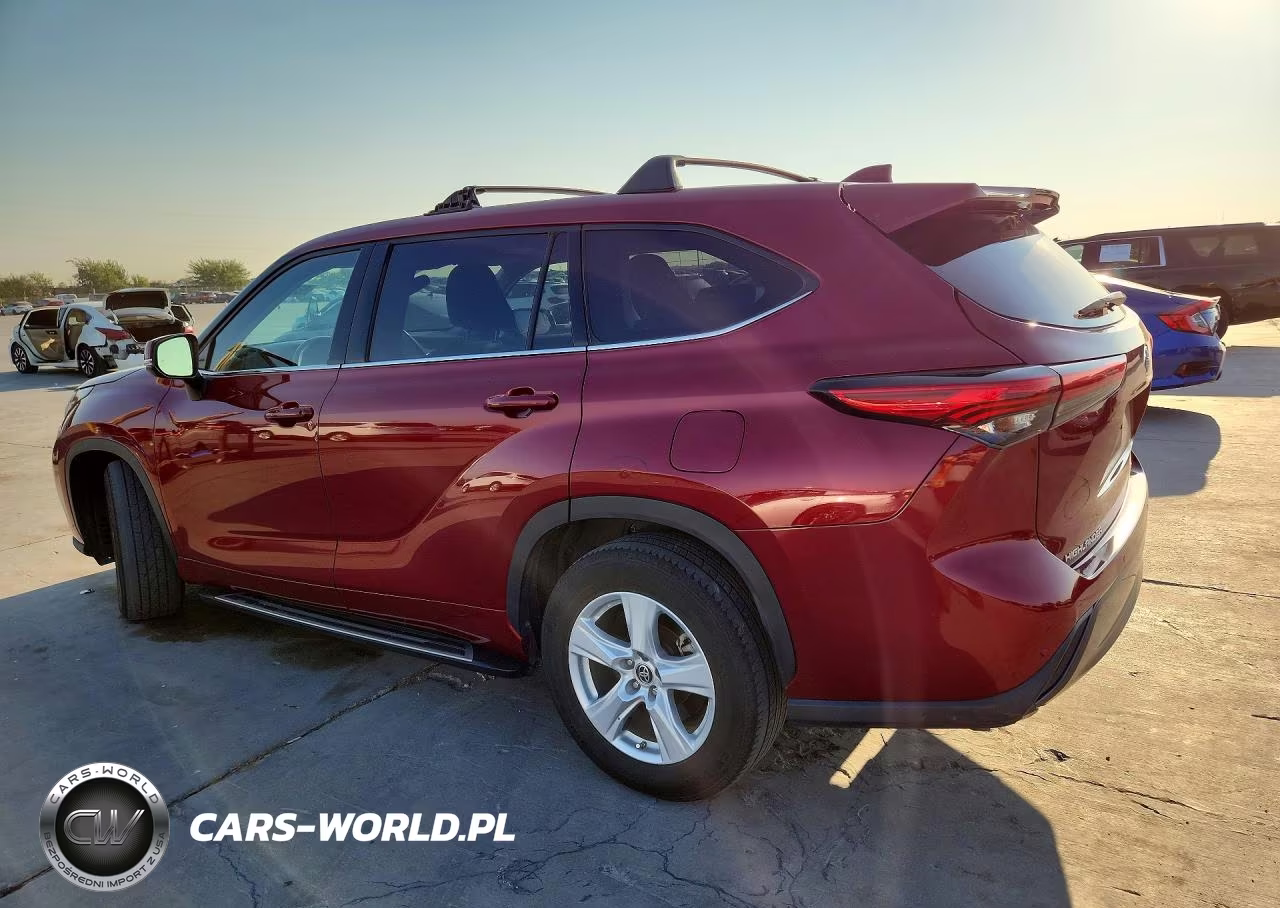 2021 Toyota Highlander Le VIN:5TDZZRAH5MS532031 - 2