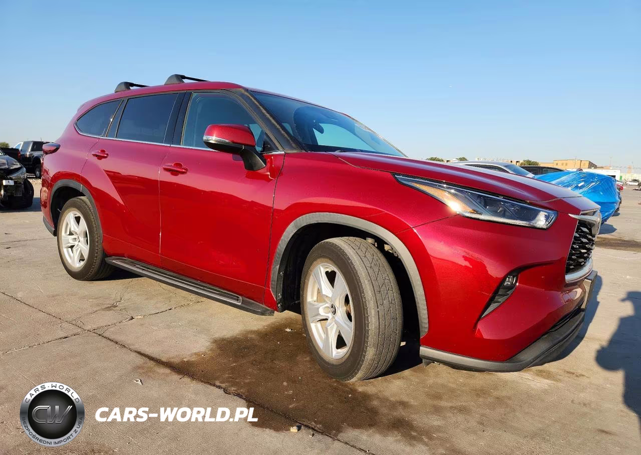 2021 Toyota Highlander Le VIN:5TDZZRAH5MS532031 - 4