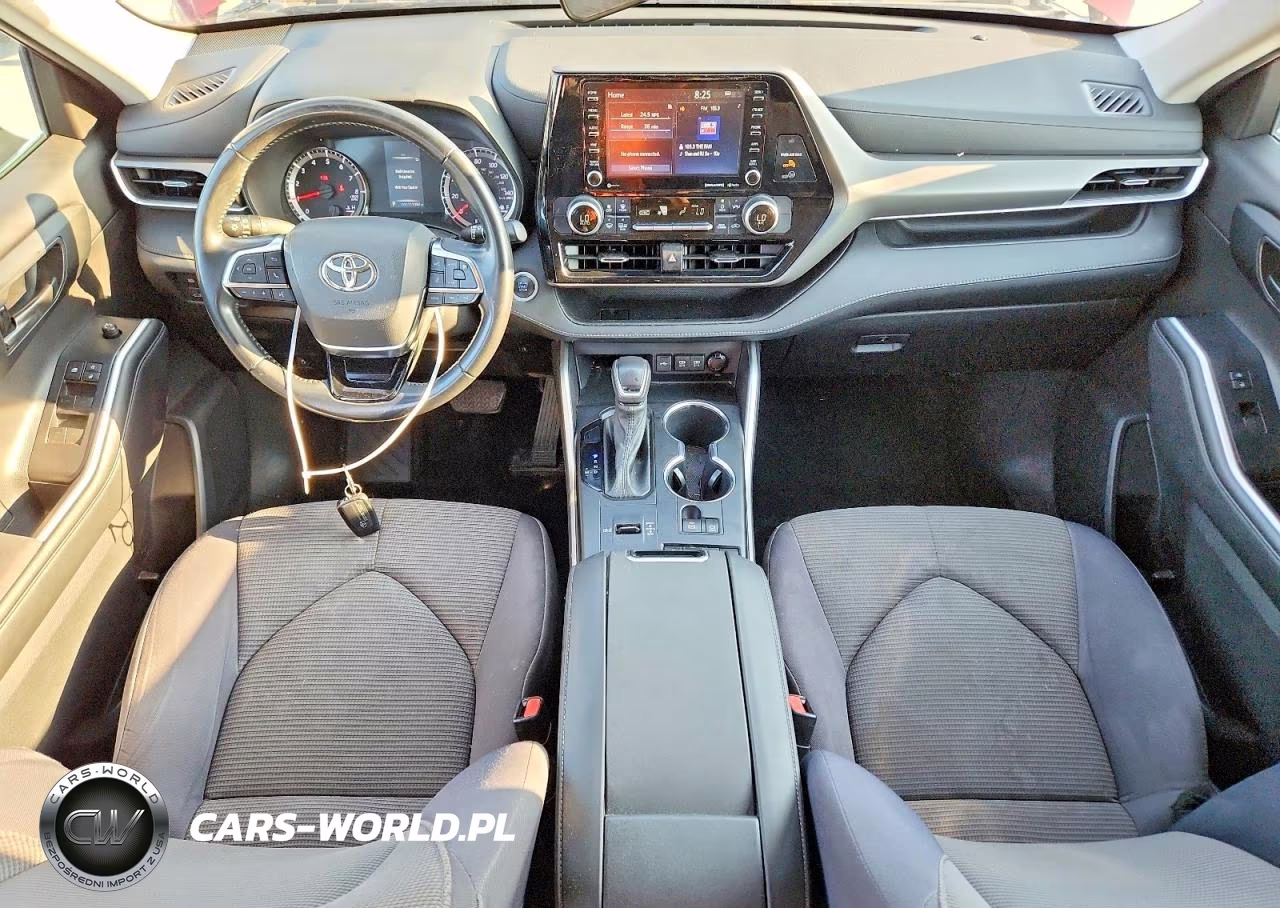 2021 Toyota Highlander Le VIN:5TDZZRAH5MS532031 - 8