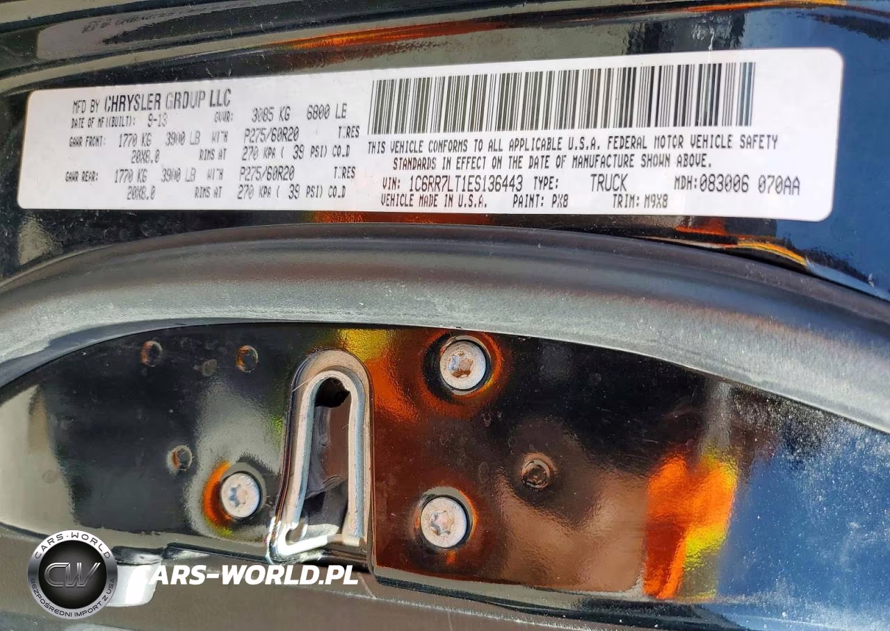 2014 Ram 1500 Slt VIN:1C6RR7LT1ES136443 - 12