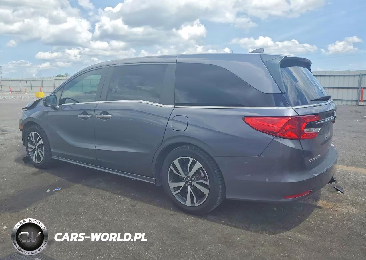 2022 Honda Odyssey Touring VIN:5FNRL6H88NB047555 - 2