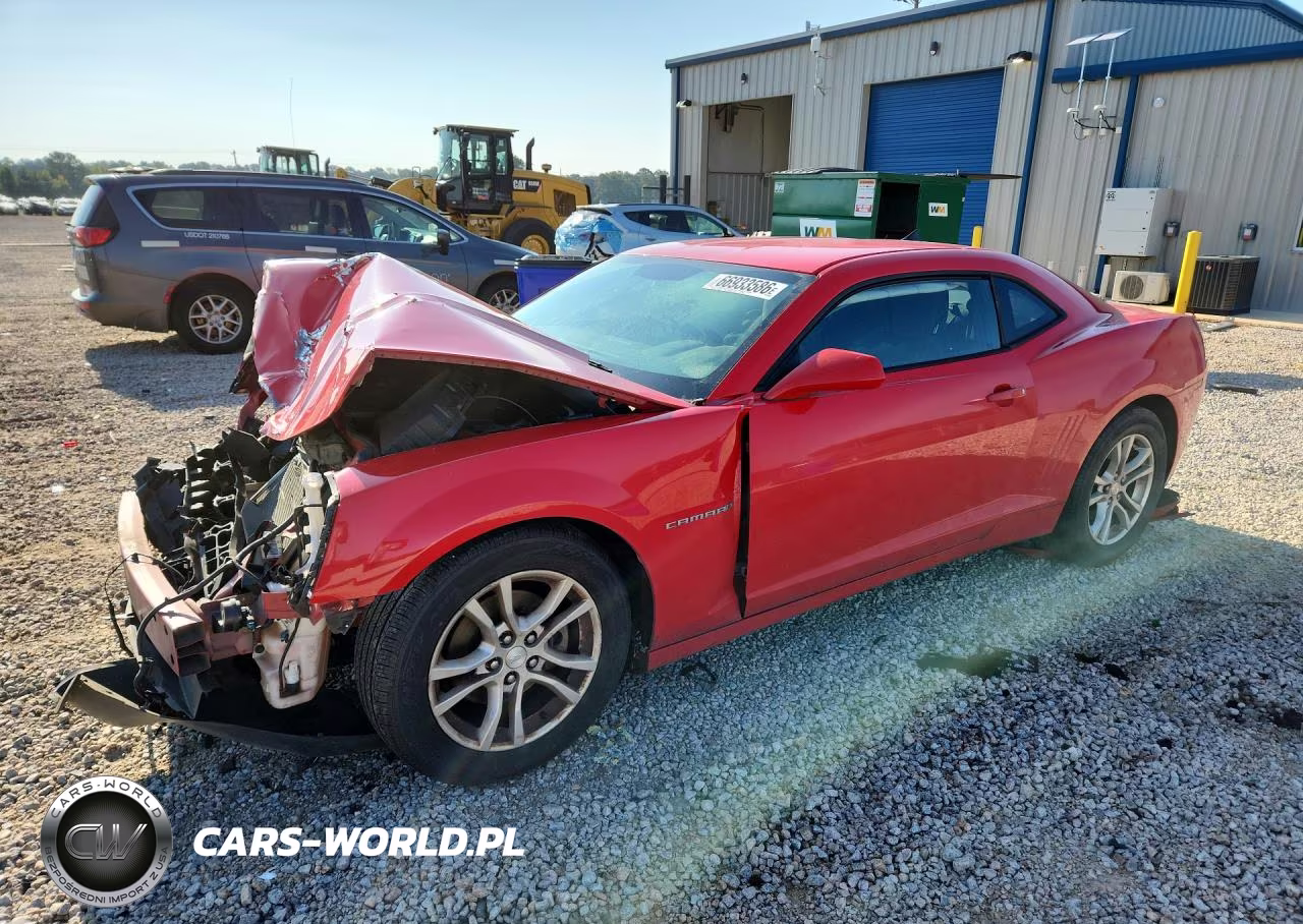 2015 Chevrolet Camaro Lt VIN:2G1FD1E36F9102790 - 1