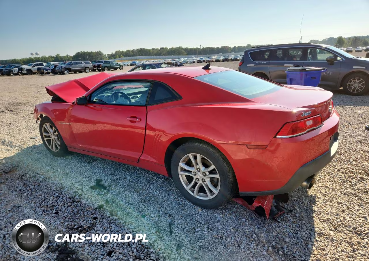 2015 Chevrolet Camaro Lt VIN:2G1FD1E36F9102790 - 2
