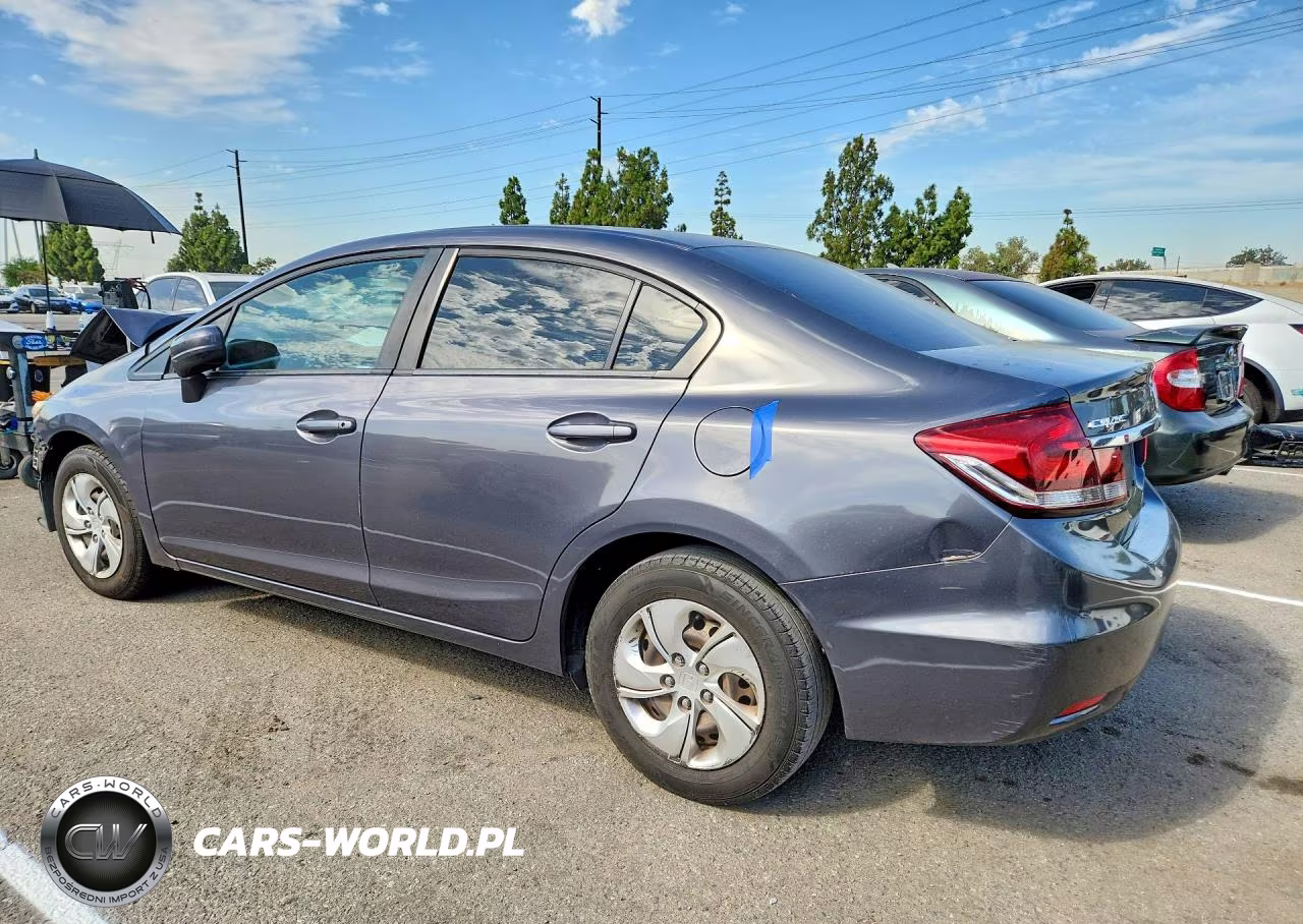 2015 Honda Civic Lx VIN:2HGFB2F52FH554469 - 2