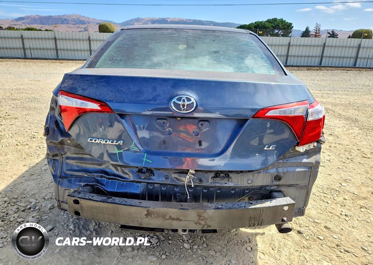2016 Toyota Corolla Le VIN:2T1BURHEXGC631467 - 6
