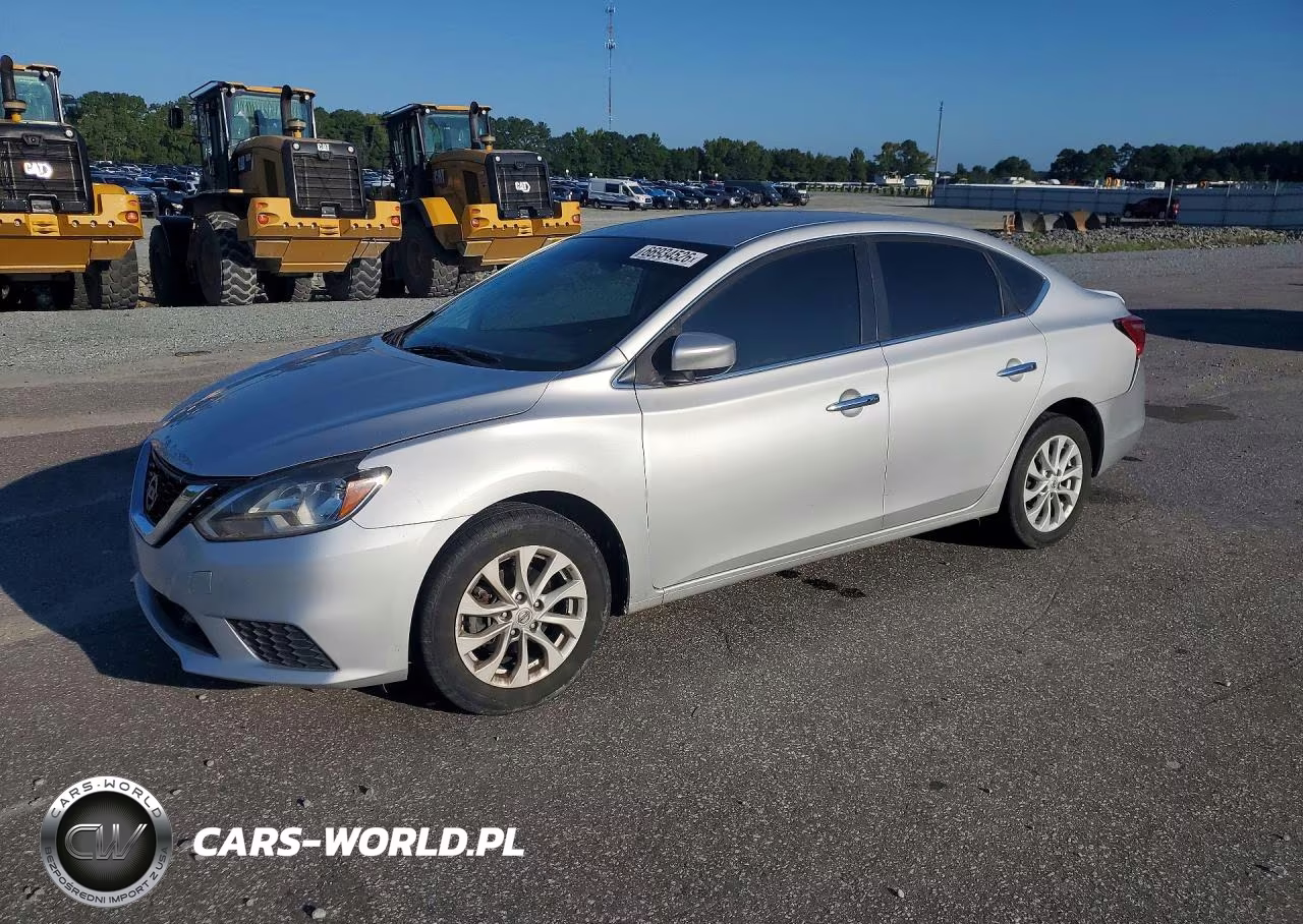 2019 Nissan Sentra Sv VIN:3N1AB7AP9KY316270 - 1