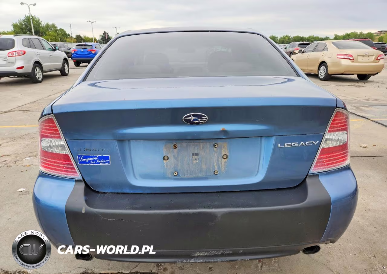 2006 Subaru Legacy 2.5I Limited VIN:4S3BL626866207763 - 6