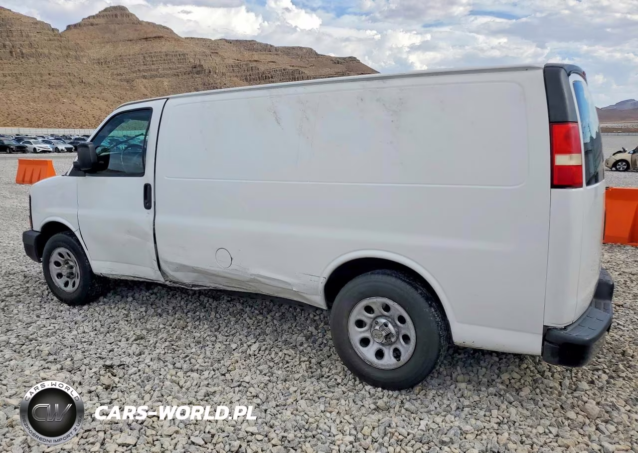2010 Chevrolet Express G1500 VIN:1GCUGADX3A1109803 - 2
