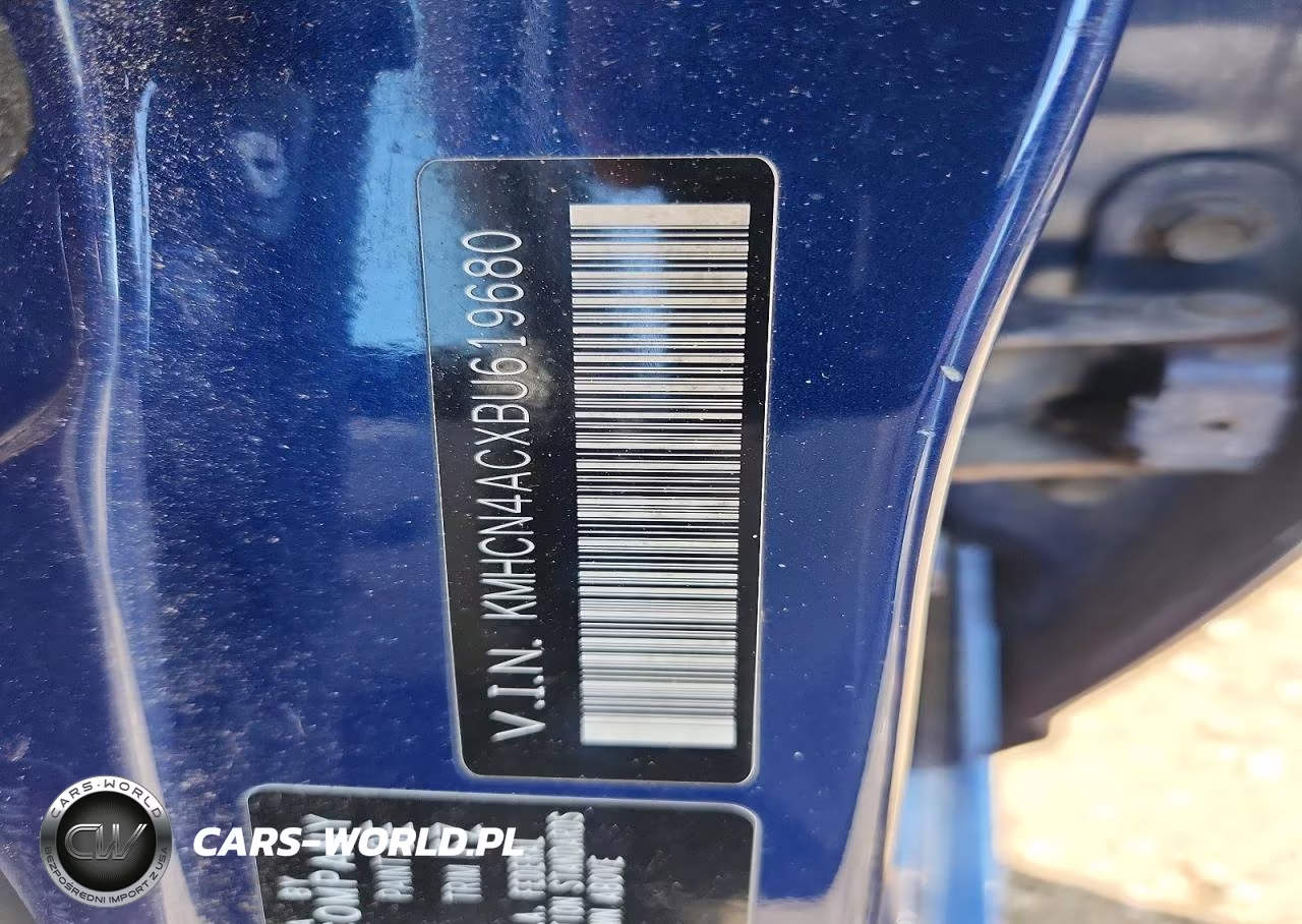 2011 Hyundai Accent Gls VIN:KMHCN4ACXBU619680 - 12