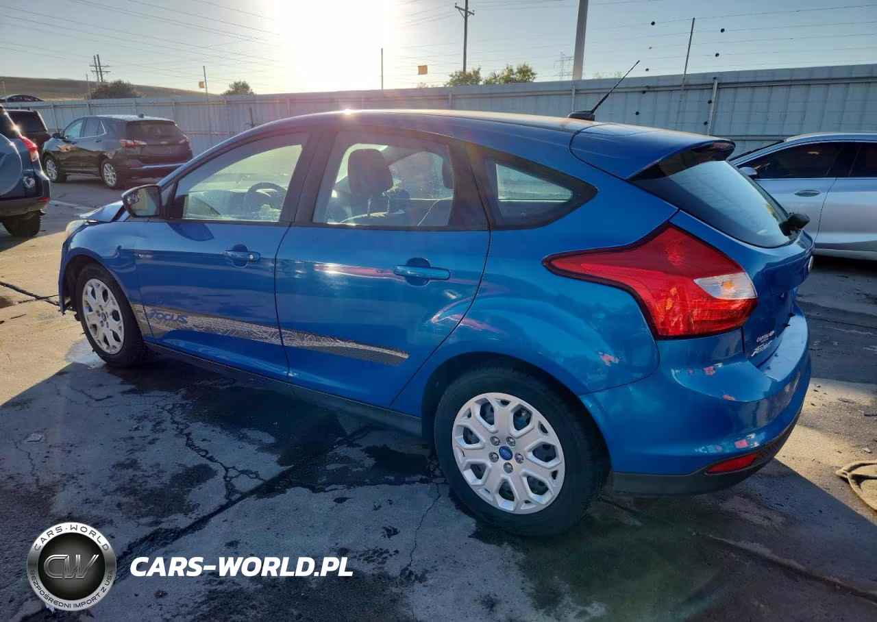 2012 Ford Focus Se VIN:1FAHP3K27CL166765 - 2