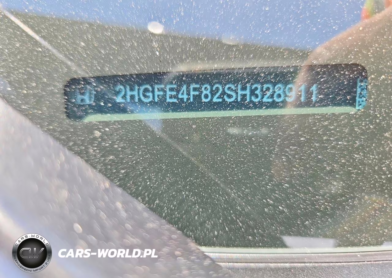 2025 Honda Civic Sport VIN:2HGFE4F82SH328911 - 12