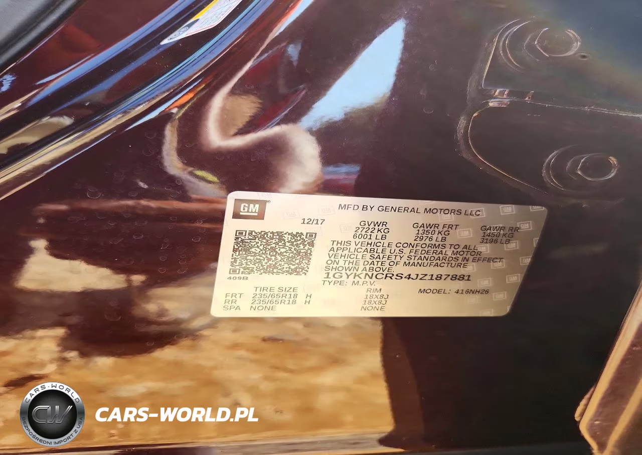 2018 Cadillac Xt5 Luxury VIN:1GYKNCRS4JZ187881 - 12