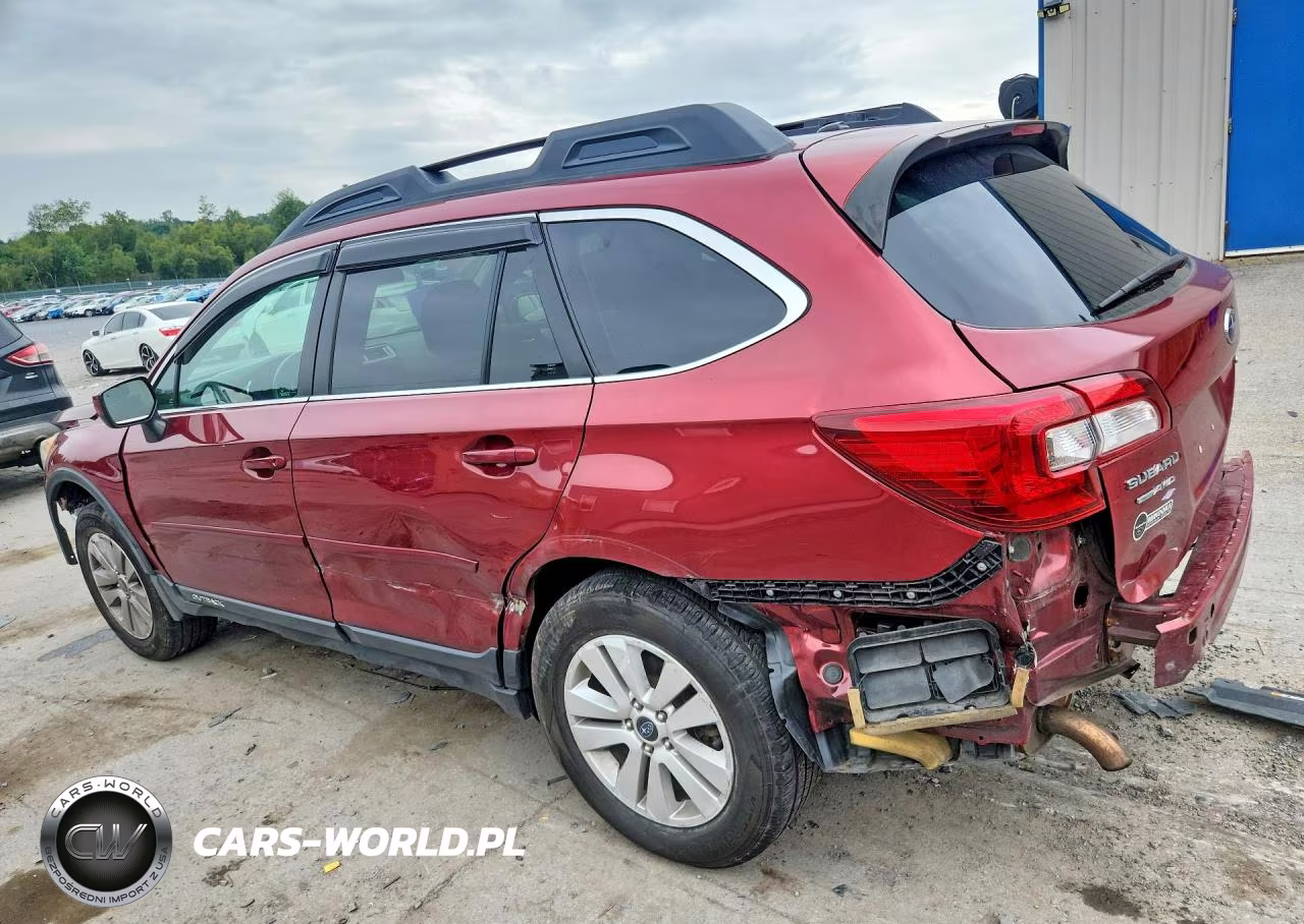 2015 Subaru Outback 2.5I Premium VIN:4S4BSACC6F3327732 - 2