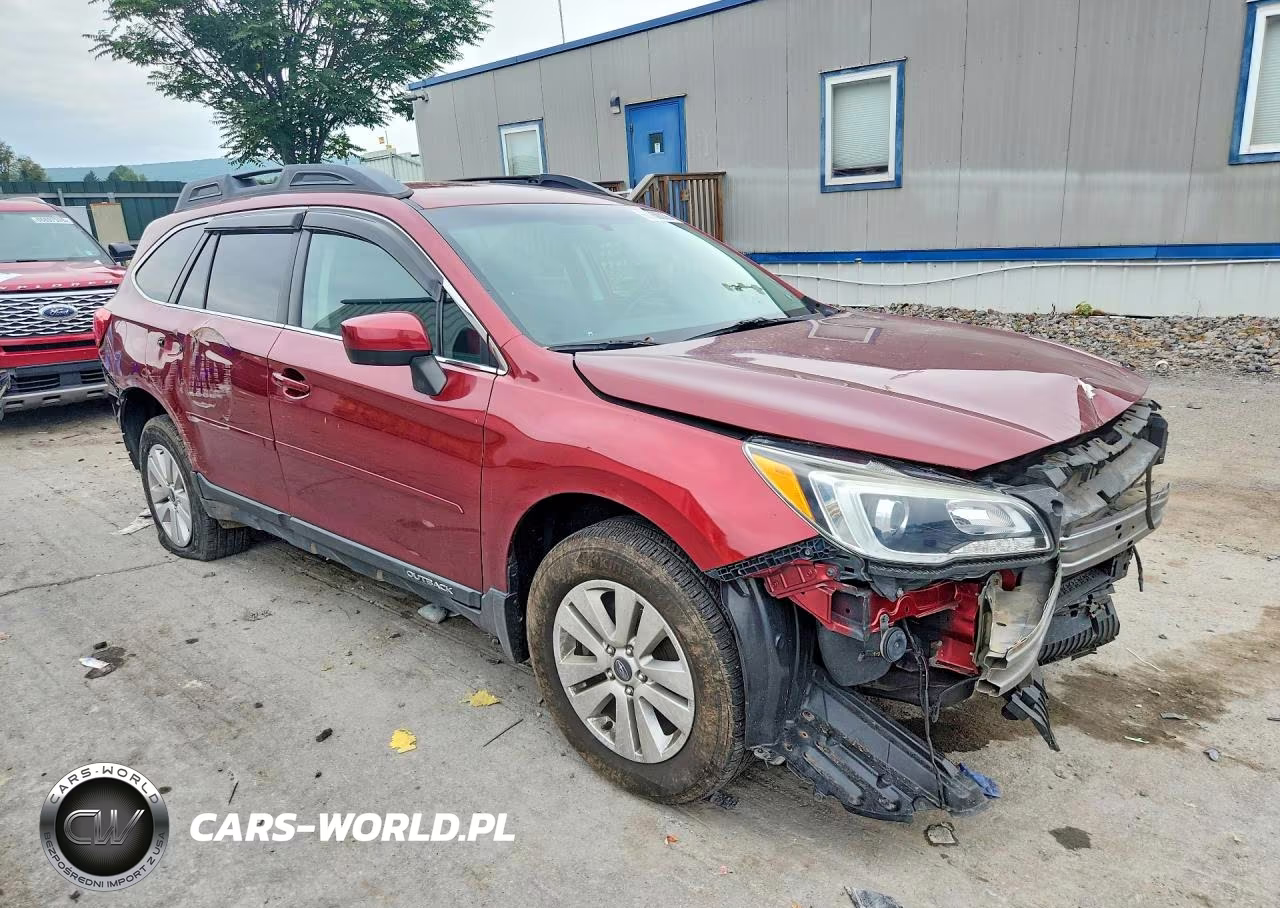 2015 Subaru Outback 2.5I Premium VIN:4S4BSACC6F3327732 - 4