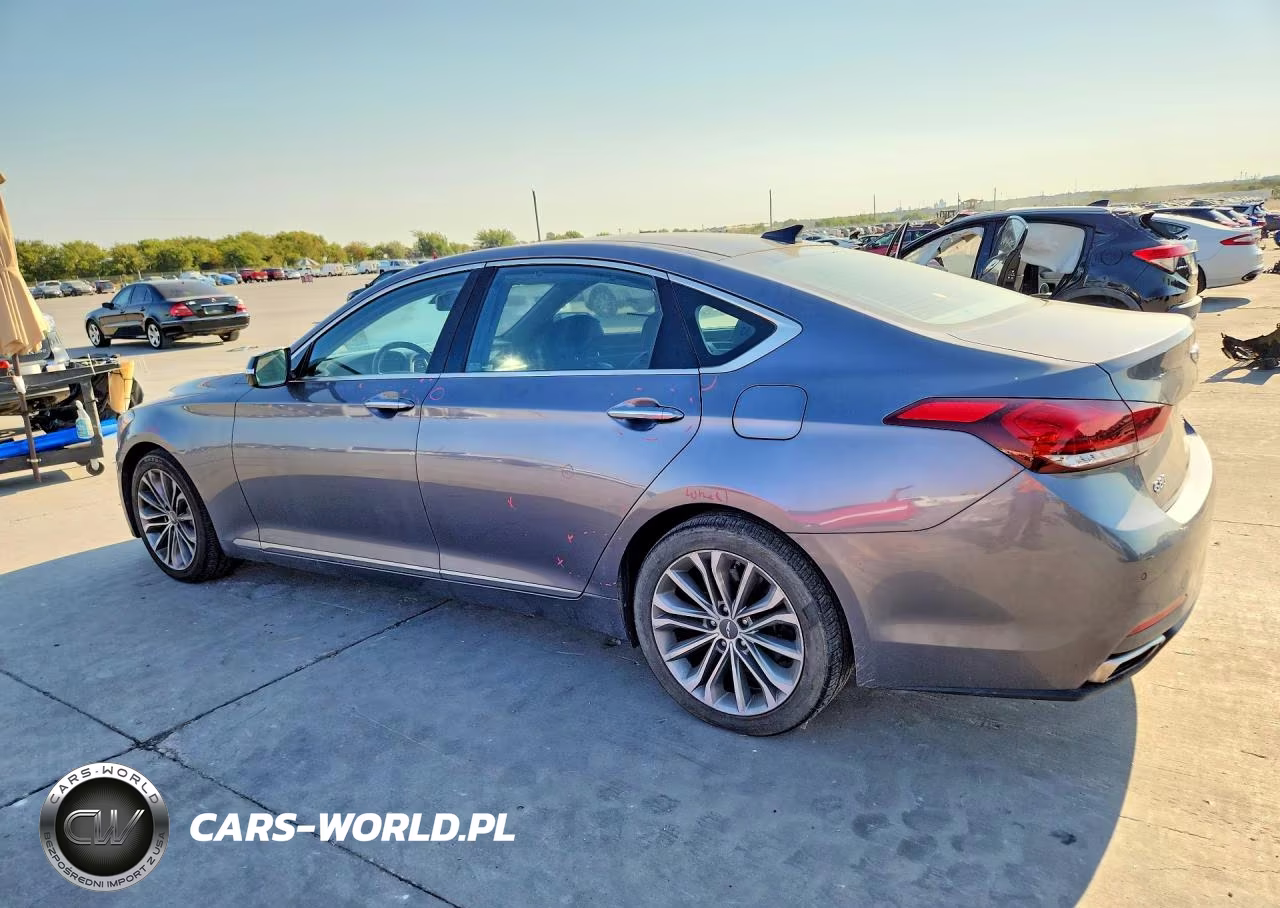 2017 Genesis G80 3.8 VIN:KMHGN4JE9HU170598 - 2