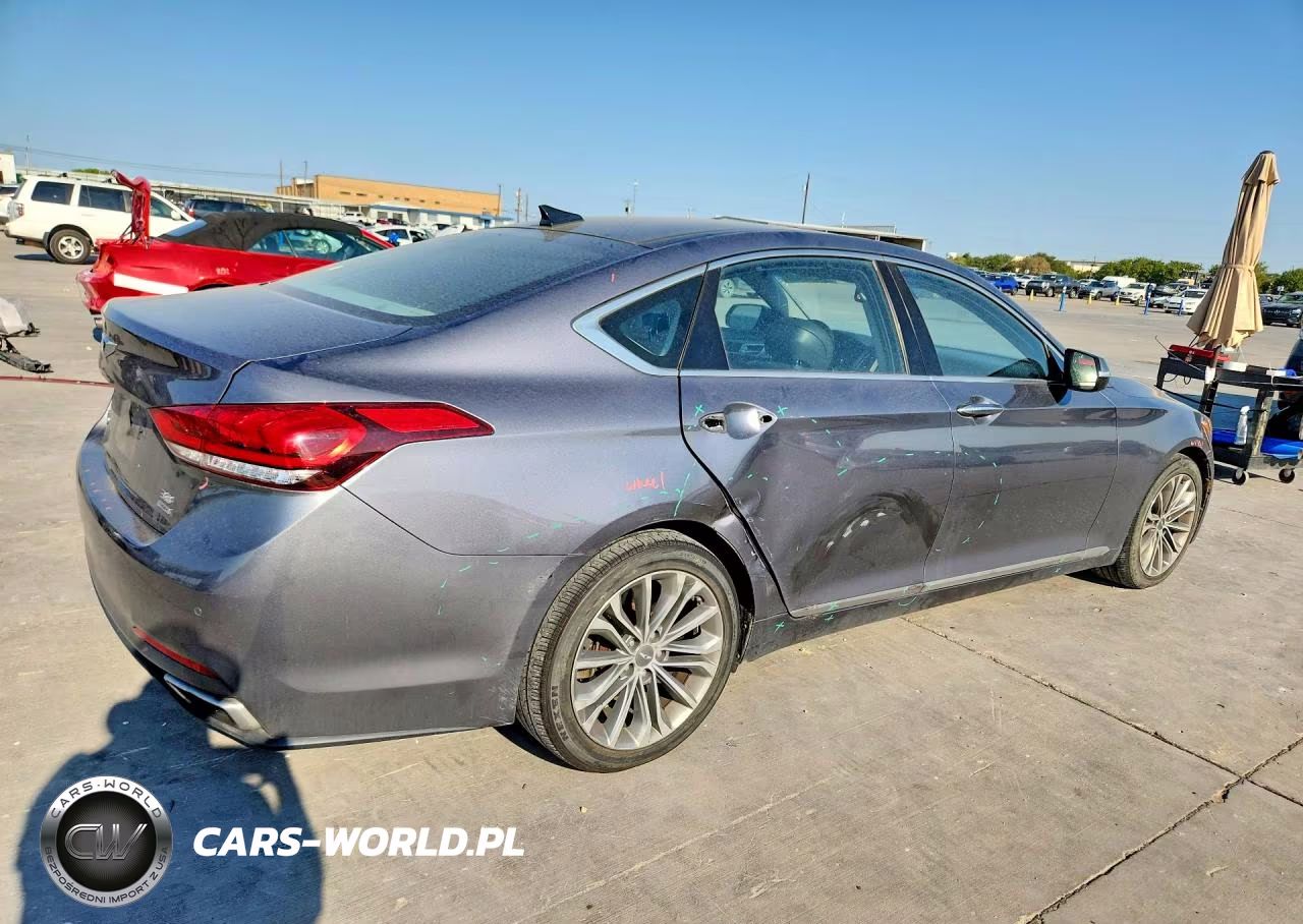 2017 Genesis G80 3.8 VIN:KMHGN4JE9HU170598 - 3