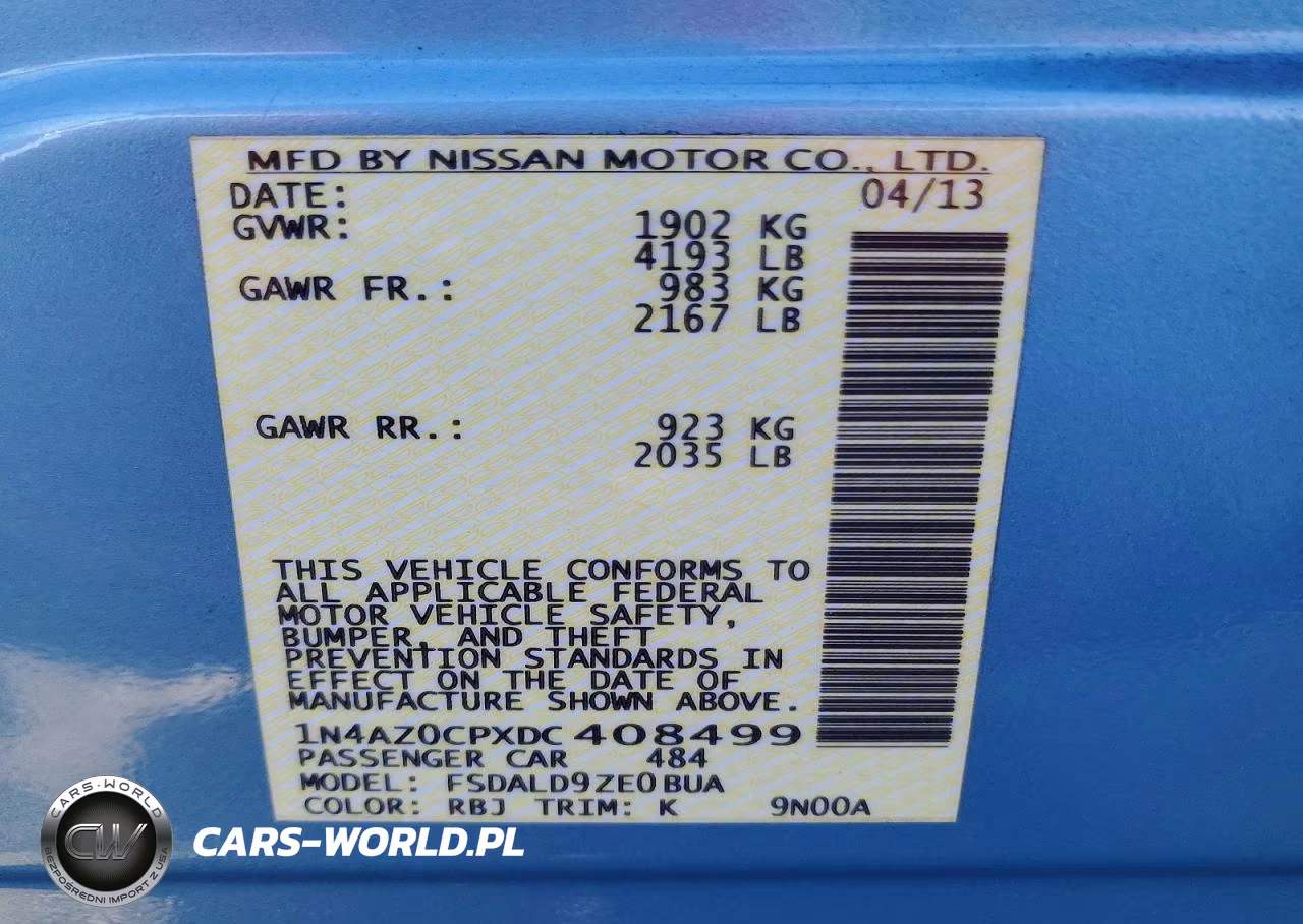 2013 Nissan Leaf S VIN:1N4AZ0CPXDC408499 - 12