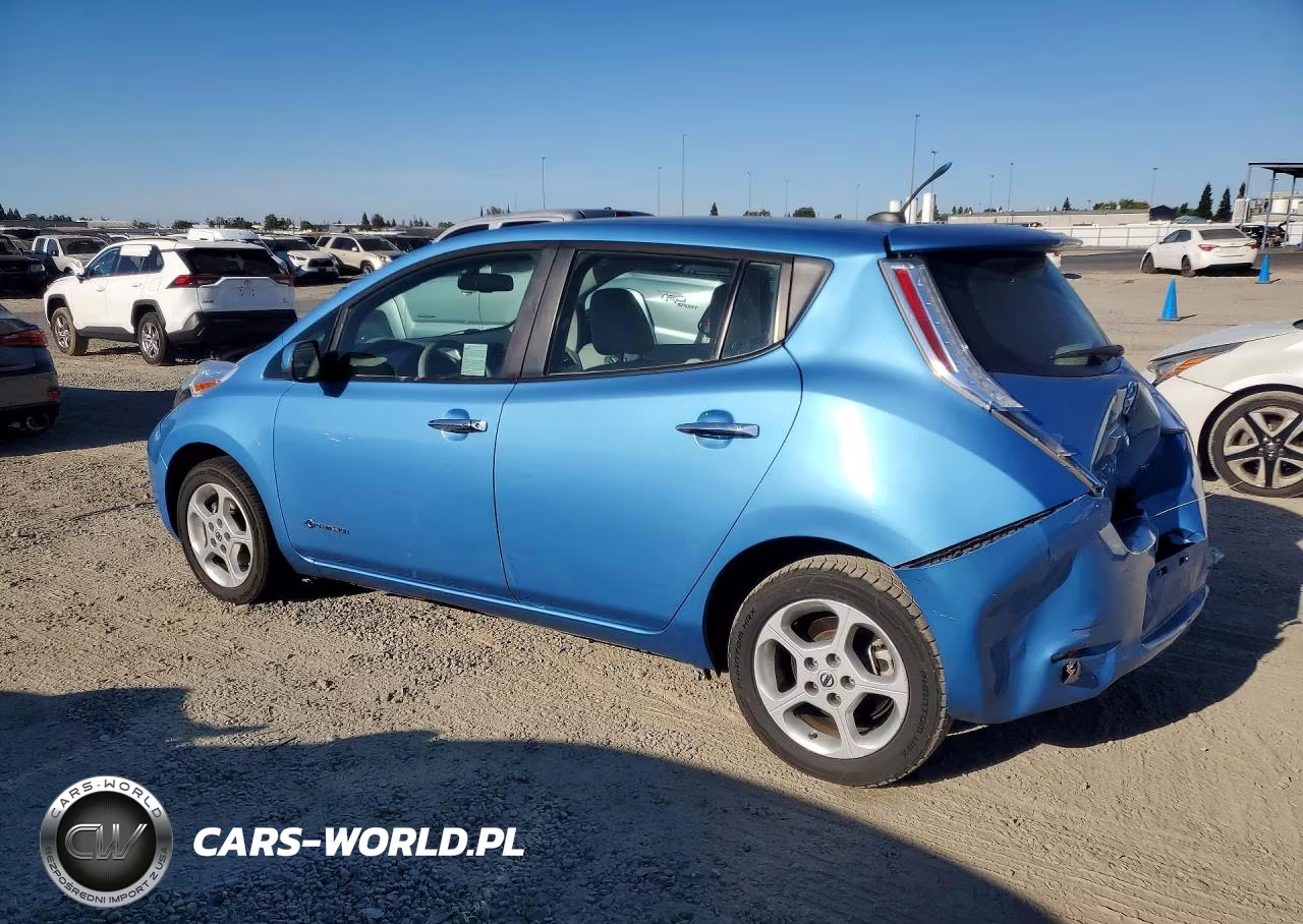 2013 Nissan Leaf S VIN:1N4AZ0CPXDC408499 - 2