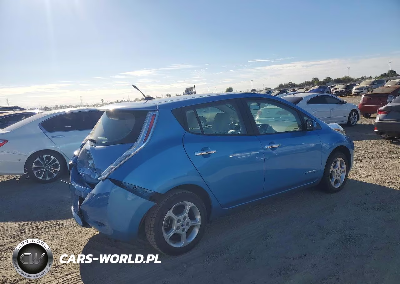 2013 Nissan Leaf S VIN:1N4AZ0CPXDC408499 - 3