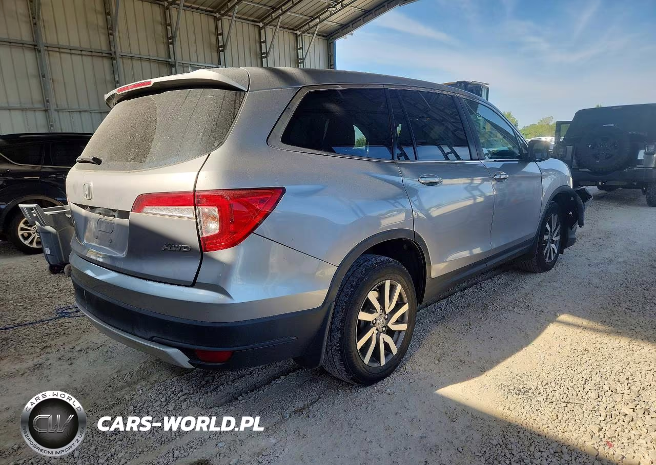 2019 Honda Pilot Ex VIN:5FNYF6H34KB046356 - 3